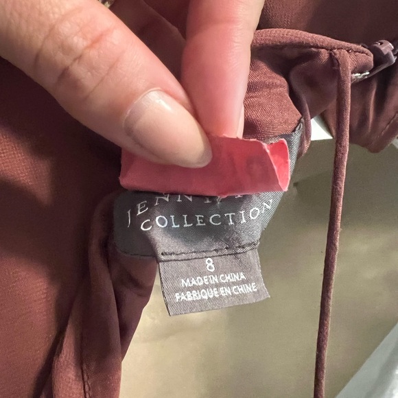 Jenny Yoo Cinnamon Rose bridesmaid dress gown - Picture 8 of 9